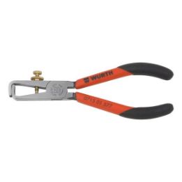 Stripping pliers - WRESTR-ADJ-BLACK/RED-L160MM