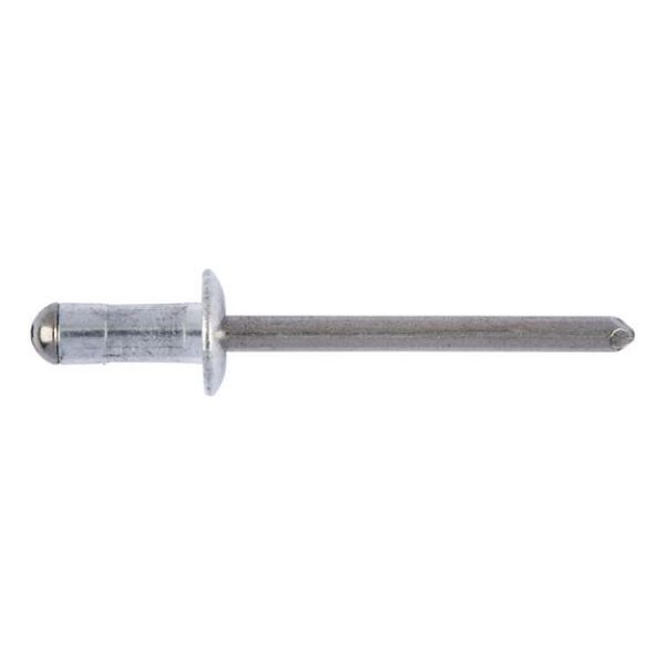 Picture for category Blind rivet round pan head mid-strength alu/A2