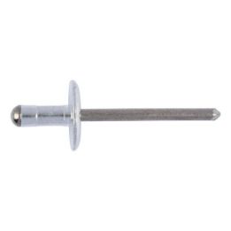 Blind rivet with large round pan head - RIV-MHD-ALU/A2-(1,5-6,0)-4,8X10