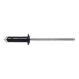 Blind rivet, round pan head - RIV-MHD-ALU/ST-(BLA/A2K)-(6,4-12,7)-4X17