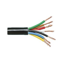 Vehicle line round cable (hose line) FLRYY - VEHCBL-FLRYY-COL-BLACK-2X1,0SMM