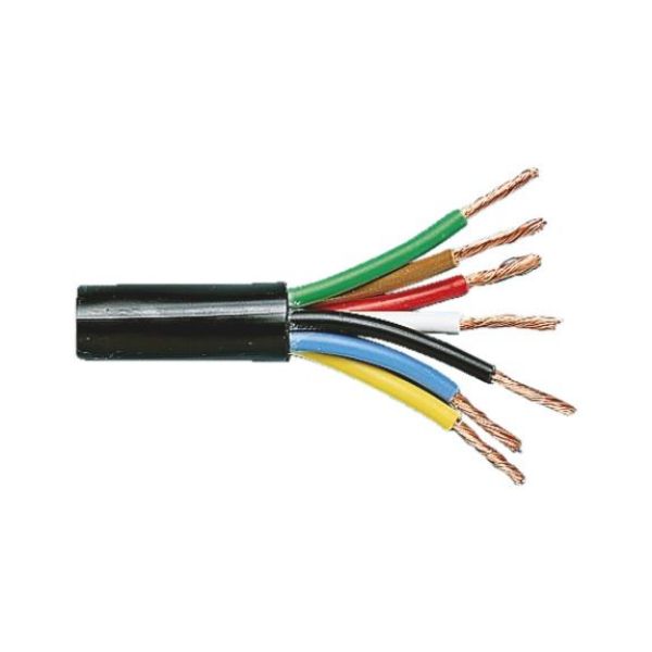 Vehicle line round cable (hose line) FLRYY - VEHCBL-FLRYY-COL-BLACK-2X1,0SMM