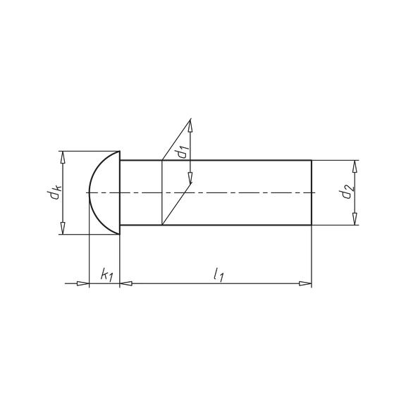 WÜRTH Malta Online Shop-Button-head rivet