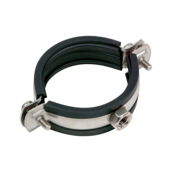 Pipe clamp  TIPP&lt;SUP&gt;&reg;&lt;/SUP&gt; stainless steel A4 - C2C - PIPCLMP-SST-A4-M8-(59-65MM)