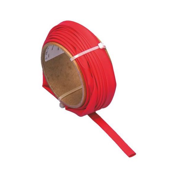 Thin-walled heat-shrink hose - HSHRHOSE-RED-(6,4-3,2MM)
