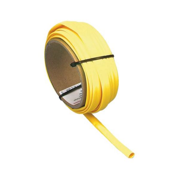 Thin-walled heat-shrink hose - HSHRHOSE-YELLOW-(12,7-6,4MM)