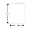 Crepe floor mats - FTWELLPROT-HOKLP-500PCS-L500-B350MM