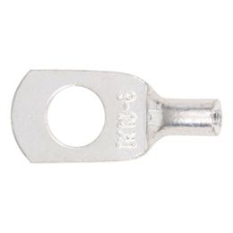 Pipe cable lug with inspection hole - PIPCBLLUG-INSPHO-CU-(J2N)-M10-6,0SMM