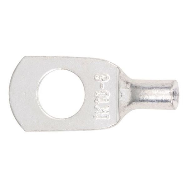 Pipe cable lug with inspection hole - PIPCBLLUG-INSPHO-CU-(J2N)-M10-6,0SMM
