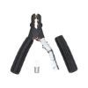 Charger clamp - CHRGCLMP-STEEL-(ZN)-ALLINSU-BLACK-600A