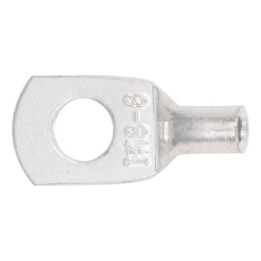Pipe cable lug with inspection hole - PIPCBLLUG-INSPHO-CU-(J2N)-M8-6,0SMM
