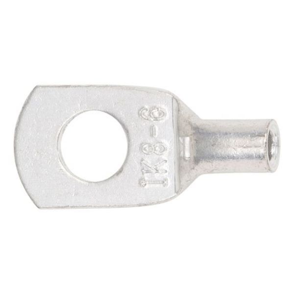 Pipe cable lug with inspection hole - PIPCBLLUG-INSPHO-CU-(J2N)-M8-6,0SMM