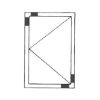 Glazing block - GLZNGPCKR-WO.SLPPROT-30X3