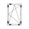 Glazing block - GLZNGPCKR-WO.SLPPROT-30X3