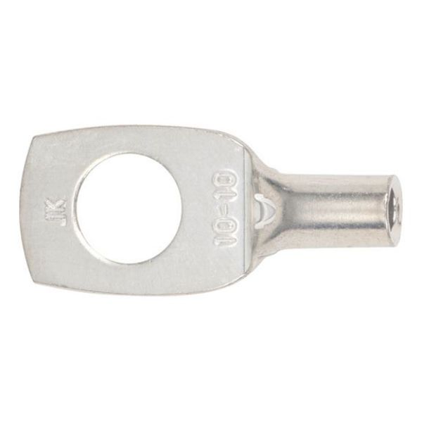 Pipe cable lug with inspection hole - PIPCBLLUG-INSPHO-CU-(J2N)-M10-10,0SMM