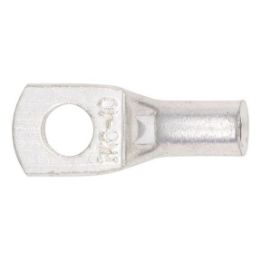 Pipe cable lug with inspection hole - PIPCBLLUG-INSPHO-CU-(J2N)-M6-10,0SMM