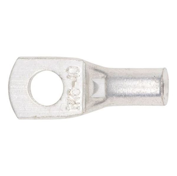 Pipe cable lug with inspection hole - PIPCBLLUG-INSPHO-CU-(J2N)-M6-10,0SMM