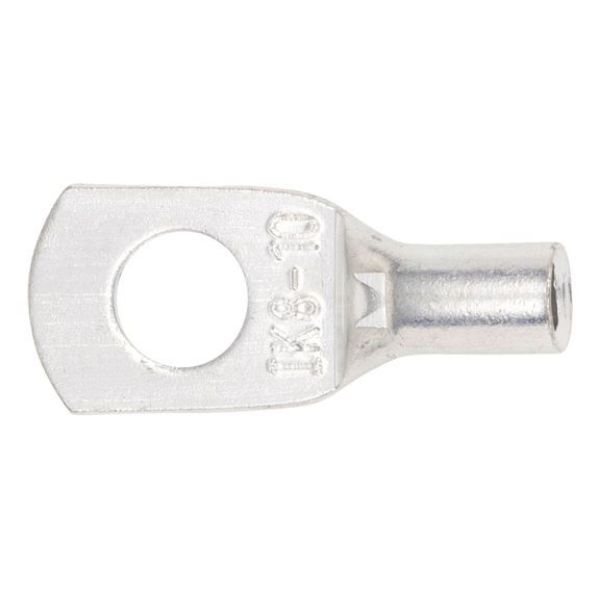 Pipe cable lug with inspection hole - PIPCBLLUG-INSPHO-CU-(J2N)-M8-10,0SMM