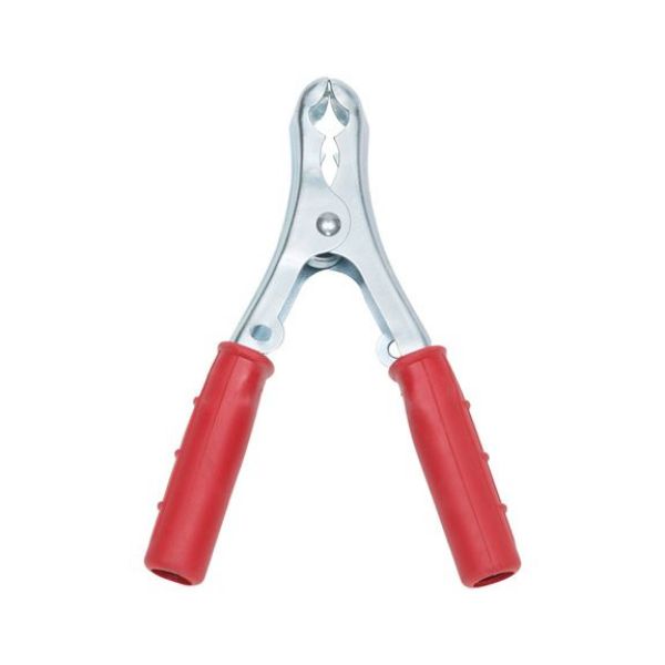 Charger clamp - CHRGCLMP-STEEL-(ZN)-PARTINSU-RED-100A