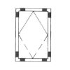 Glazing block - GLZNGPCKR-WO.SLPPROT-36X2