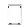 Glazing block - GLZNGPCKR-WO.SLPPROT-36X2