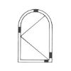 Glazing block - GLZNGPCKR-WO.SLPPROT-36X3