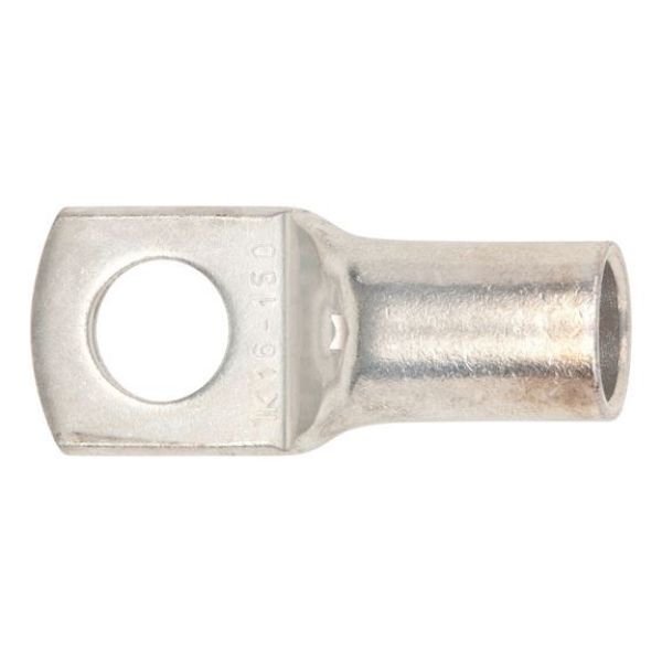 Pipe cable lug with inspection hole - PIPCBLLUG-INSPHO-CU-(J2N)-M12-150,0SMM