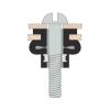Rivet nut, round pan head - NUT-RIV-NPREN-(0,4-4,0)-15,9X18,3-M8