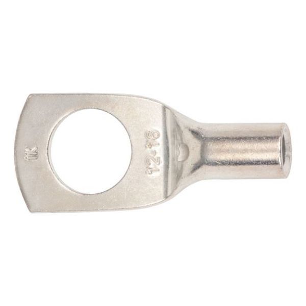 Pipe cable lug with inspection hole - PIPCBLLUG-INSPHO-CU-(J2N)-M12-16,0SMM