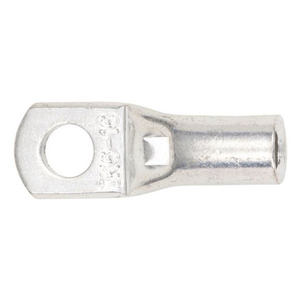 Pipe cable lug with inspection hole - PIPCBLLUG-INSPHO-CU-(J2N)-M6-16,0SMM