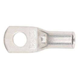 Pipe cable lug with inspection hole - PIPCBLLUG-INSPHO-CU-(J2N)-M8-25,0SMM