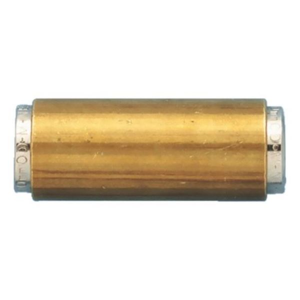 Straight plug connector - QCKPLGCON-CHANNEL-STRAIGHT-D15MM