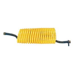 Air spiral line, universal - SPRLAIRLNE-UNI-PA-YELLOW/BLACK-4,5M
