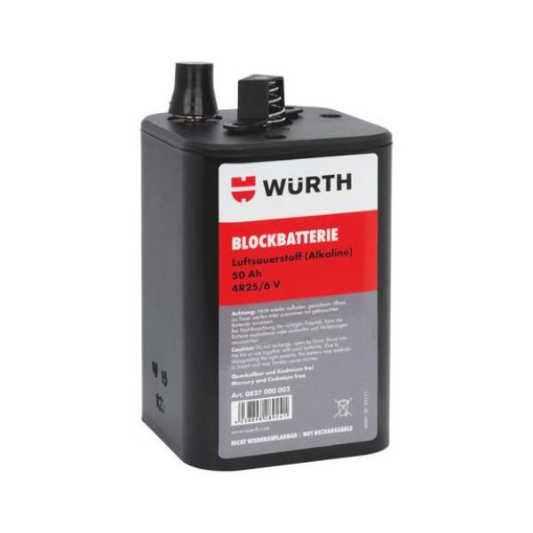 Block battery - BLOCKBTRY-6V/7AH
