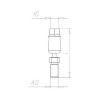 Pendular suspension - C2C - SUSPUNT-LONG-(A2K)-M10