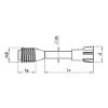 M8 stud BFB 8 - STUD-CONC-BFB8-LT15-LS27-M8