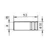 Gas nozzle MB 15 AK - NOZ-GAS-CYLINDRICAL-MB15