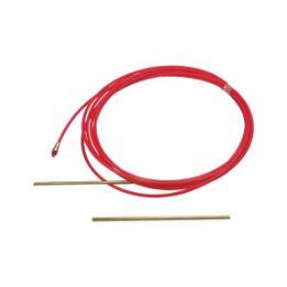 PTFE core, aluminium torch set - CRE-PTFE-RED-ALU-(1,0-1,2MM)-4M