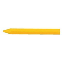 Oil marking chalk - OILMRKCHLK-HEX-YELLOW-W12-L120MM