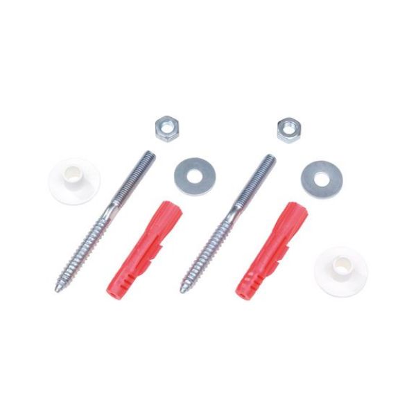 Washbasin mounting M10 with shark dowel - WBFXNG-SET-W.SHARK-DWL-(A2K)-M10X120