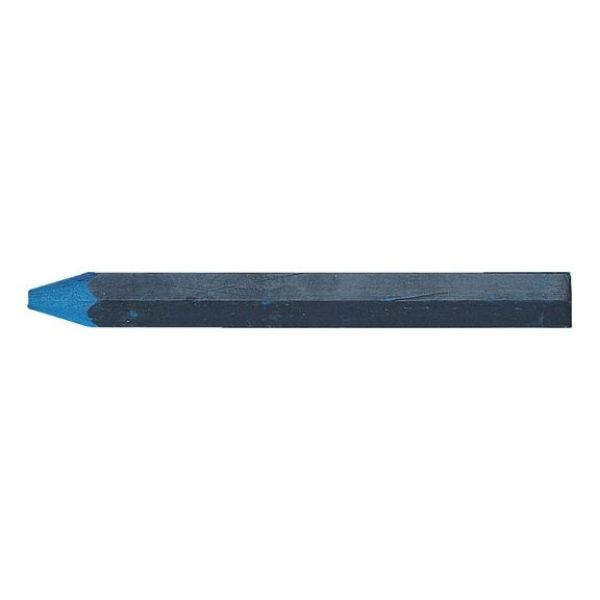 Oil marking chalk - OILMRKCHLK-HEX-BLUE-W12-L120MM