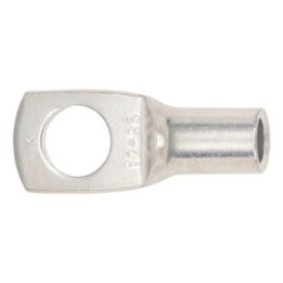 Pipe cable lug with inspection hole - PIPCBLLUG-INSPHO-CU-(J2N)-M12-35,0SMM