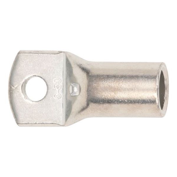 Pipe cable lug with inspection hole - PIPCBLLUG-INSPHO-CU-(J2N)-M6-50,0SMM