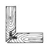 Angle dowel - DWL-ANGL-PLA-8X30X30