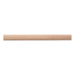 Serrated rod - ROD-WO-BEECH-20X1000