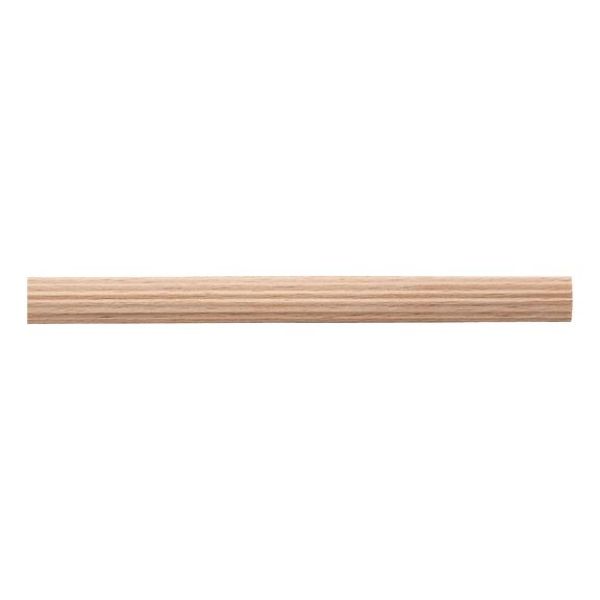 Serrated rod - ROD-WO-BEECH-20X1000