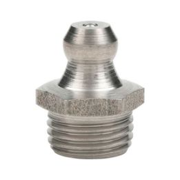 Cone lubricating nipple 180&deg;, straight shape - NPL-DIN71412-H1-WS11-A2-M10X1