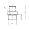 Cone lubricating nipple 180&deg;, straight shape - NPL-DIN71412-H1-WS11-A2-M10X1