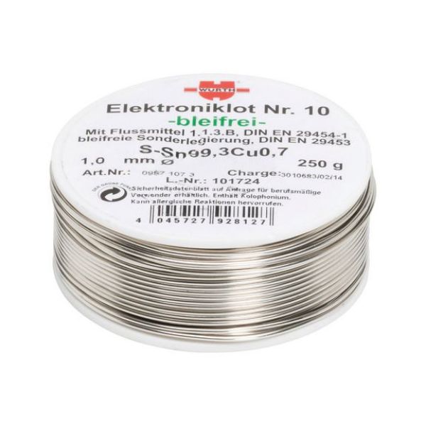 Picture for category Soft solder, electronic solder no. 10