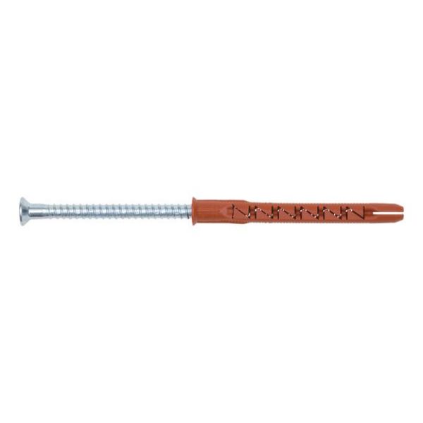 Picture for category Plastic frame anchor, cntrsnk hd, galv stl, W-UR 8